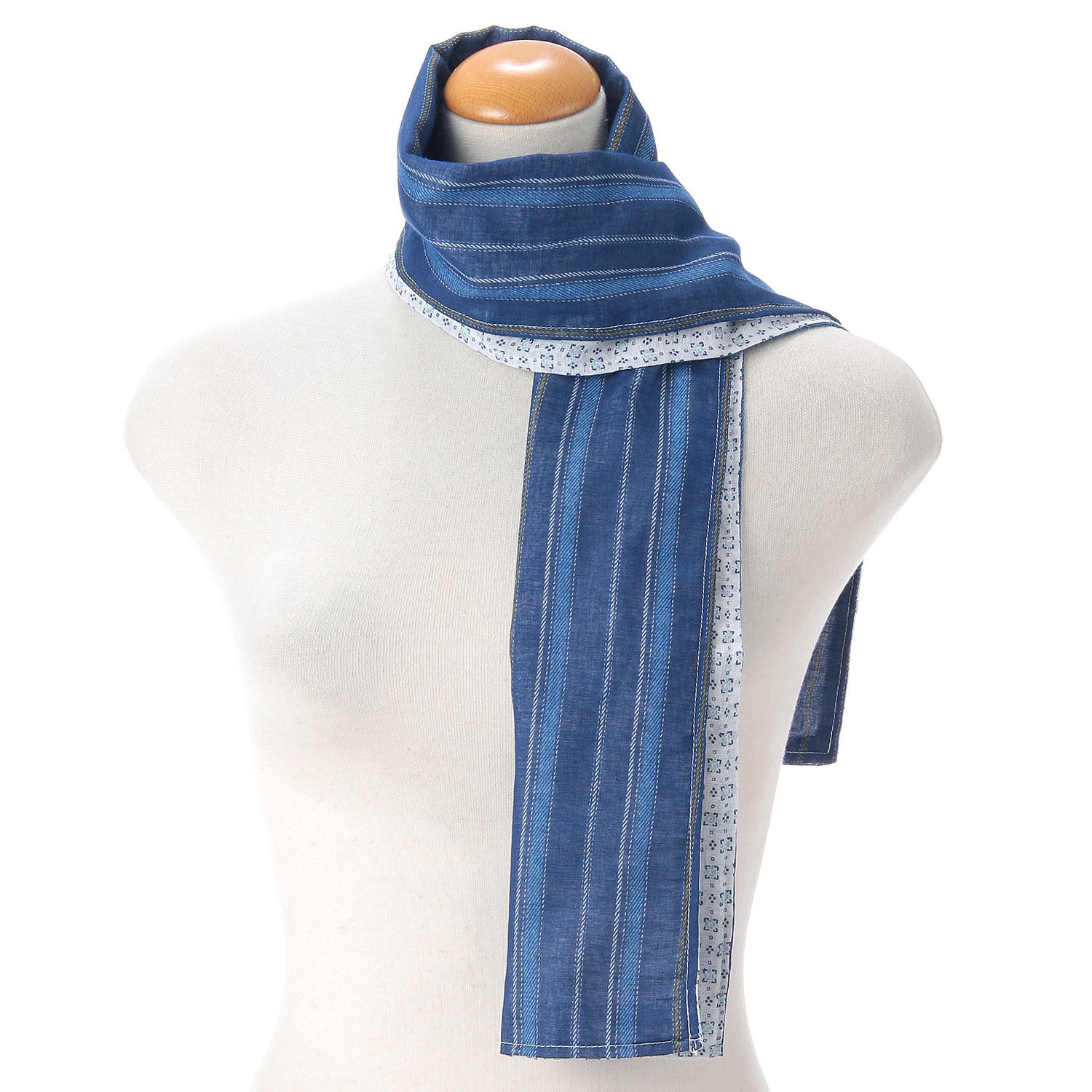 ウォーキングガーゼ UV加工 ストライプ - 画像4