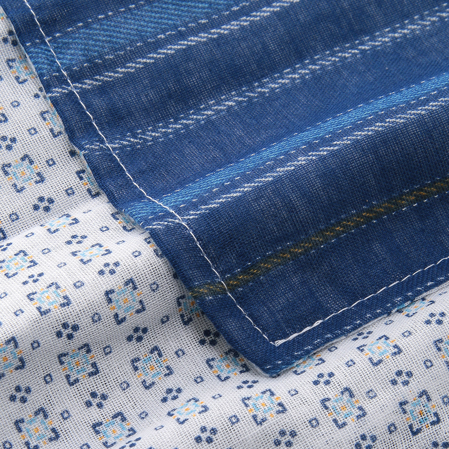 ウォーキングガーゼ UV加工 ストライプ - 画像5