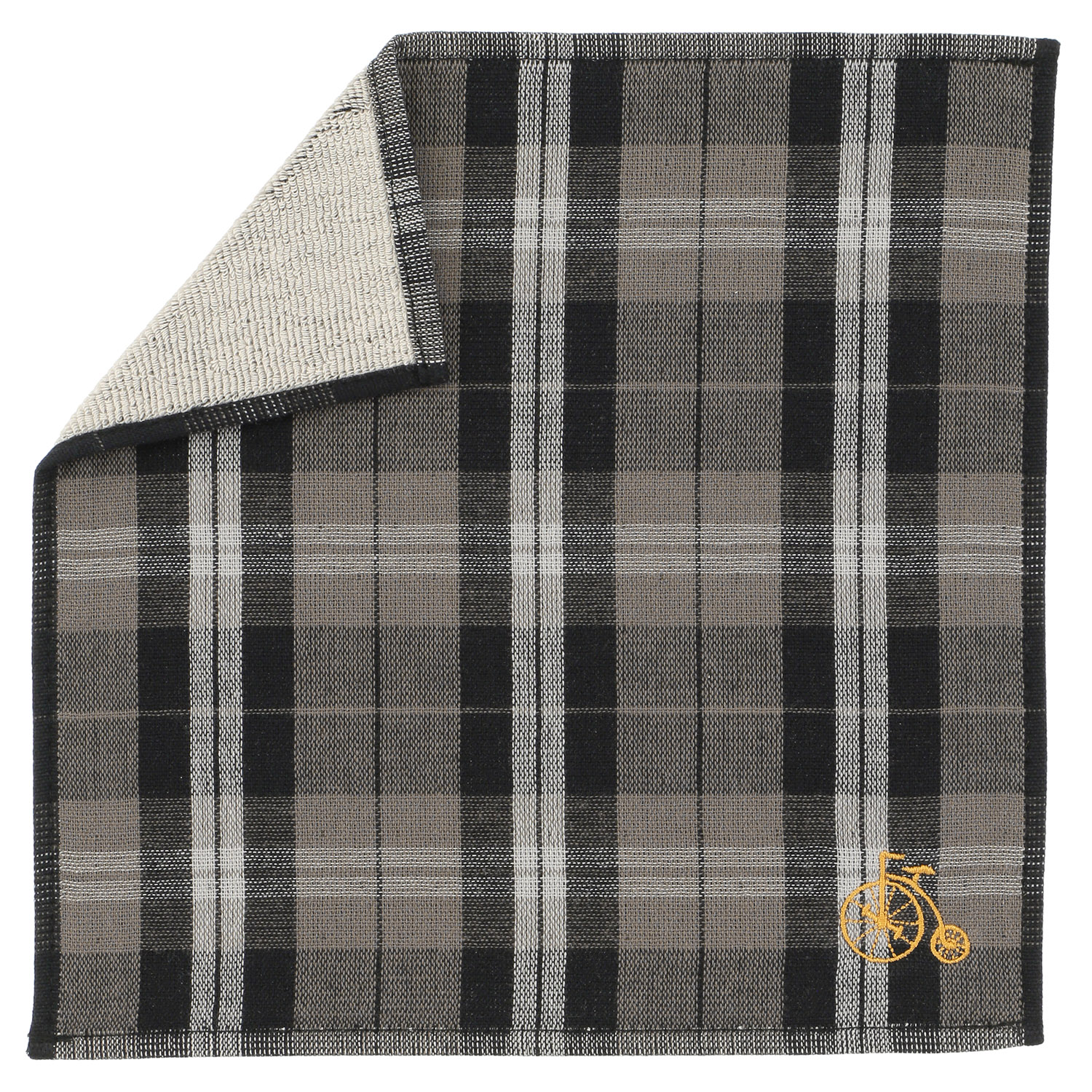 ミニタオル紳士 パイルガーゼ  自転車 - 画像1