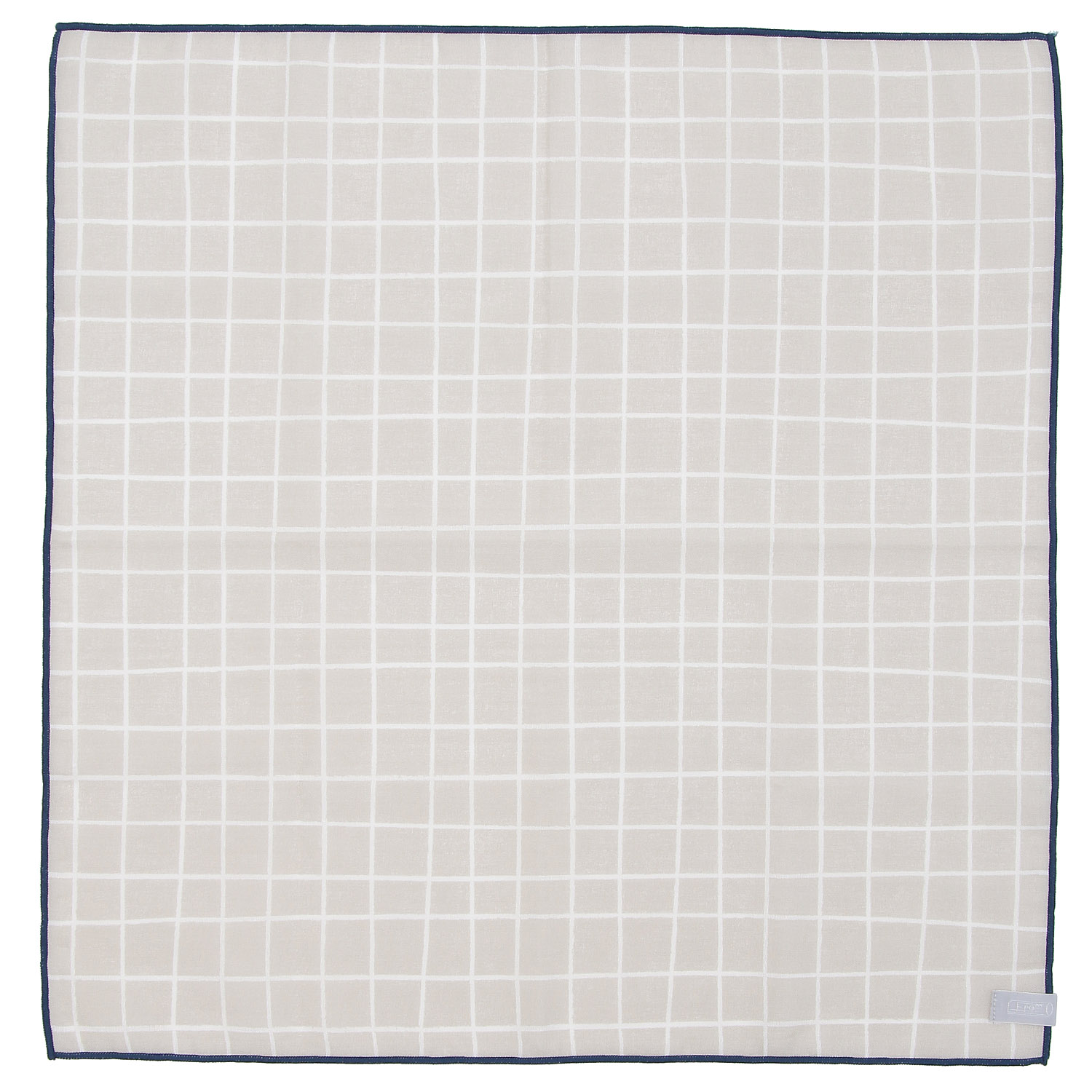 コットンウィンドウペインハンカチwithギフトBOX - 画像2