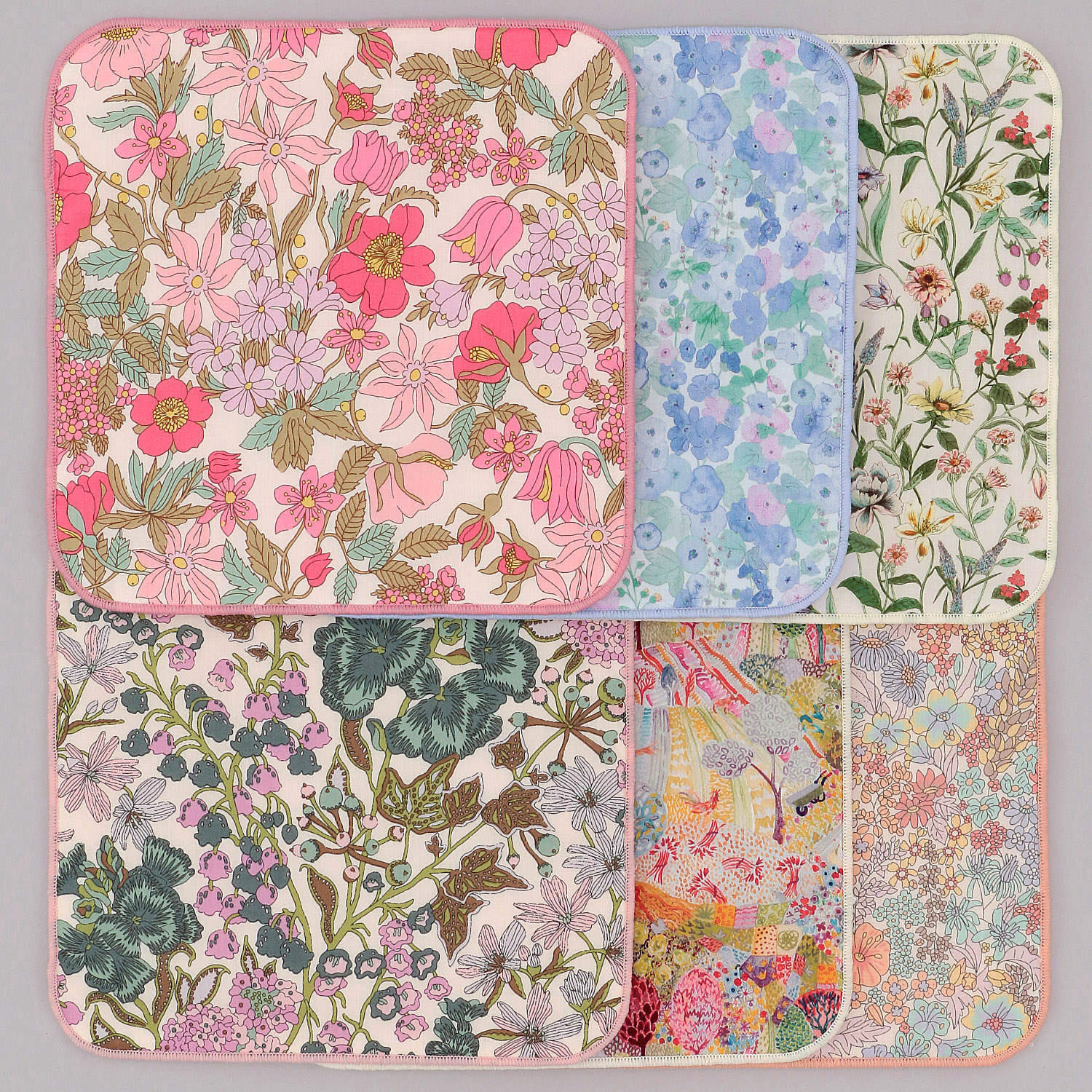 インターモード ユージング リバティ アート ファブリックス 婦人婦人タオルハンカチ