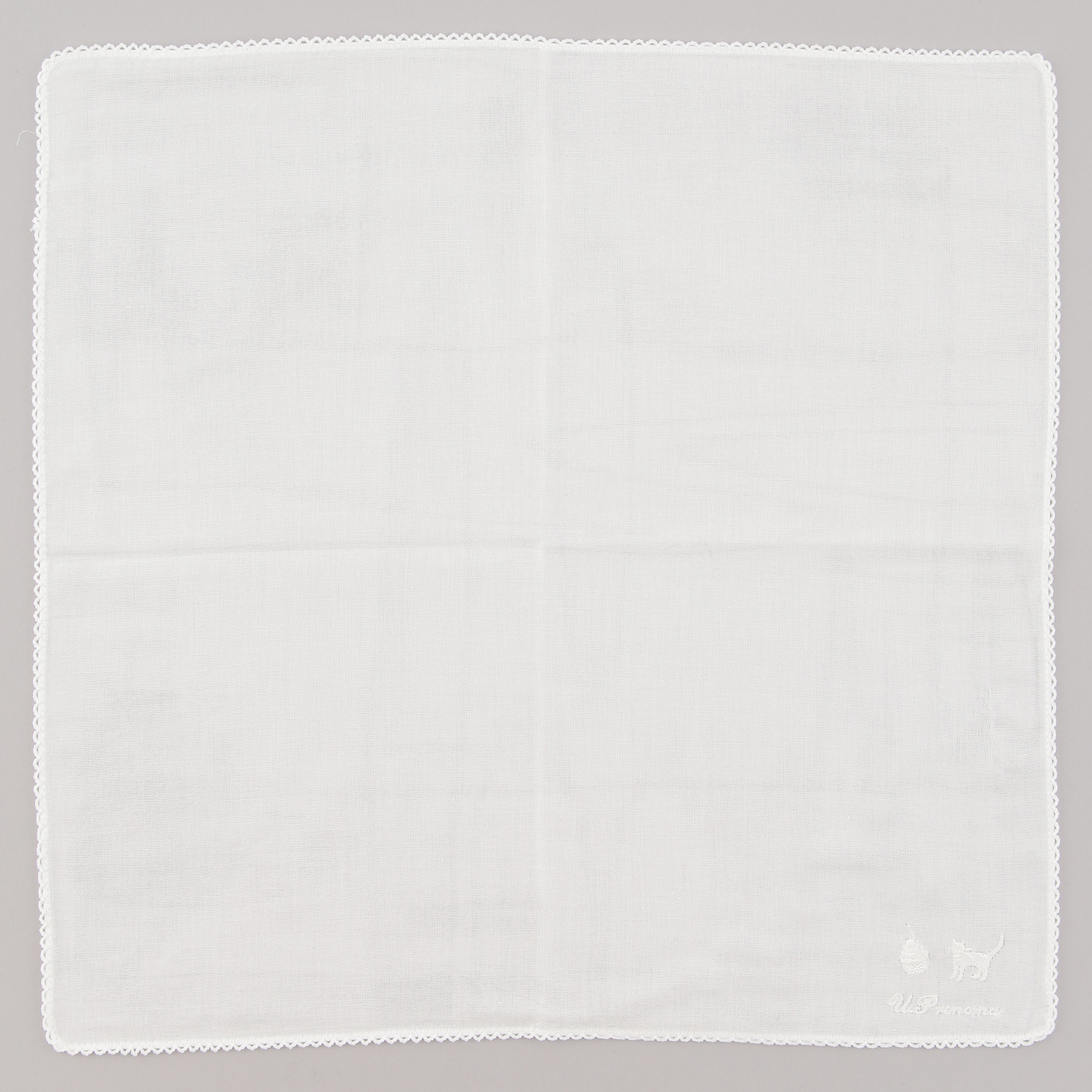 U．Prenomaガーゼハンカチ - 画像2