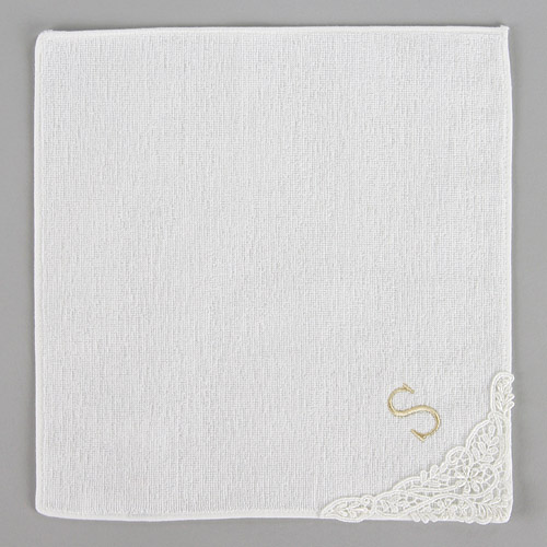 婦人 今治イニシャルタオルハンカチ - 画像11