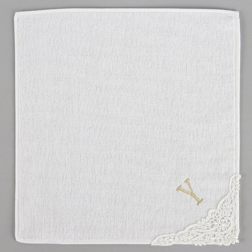 婦人 今治イニシャルタオルハンカチ - 画像13