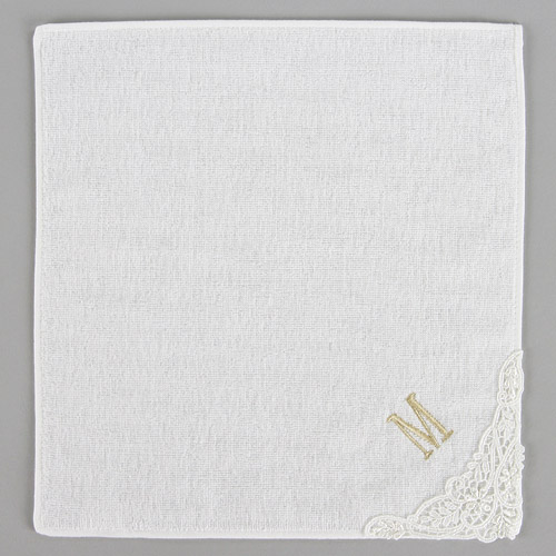 婦人 今治イニシャルタオルハンカチ - 画像8