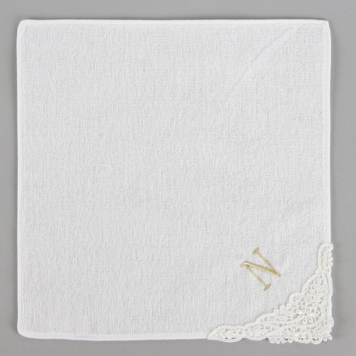 婦人 今治イニシャルタオルハンカチ - 画像9