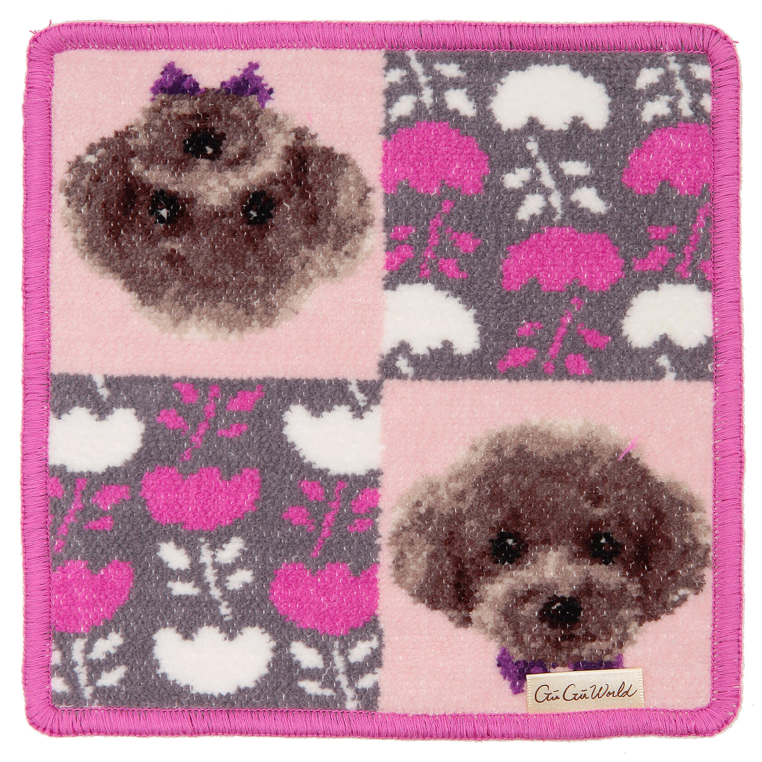 GUGUWorld 婦人シュニール織タオルハンカチ - 画像2