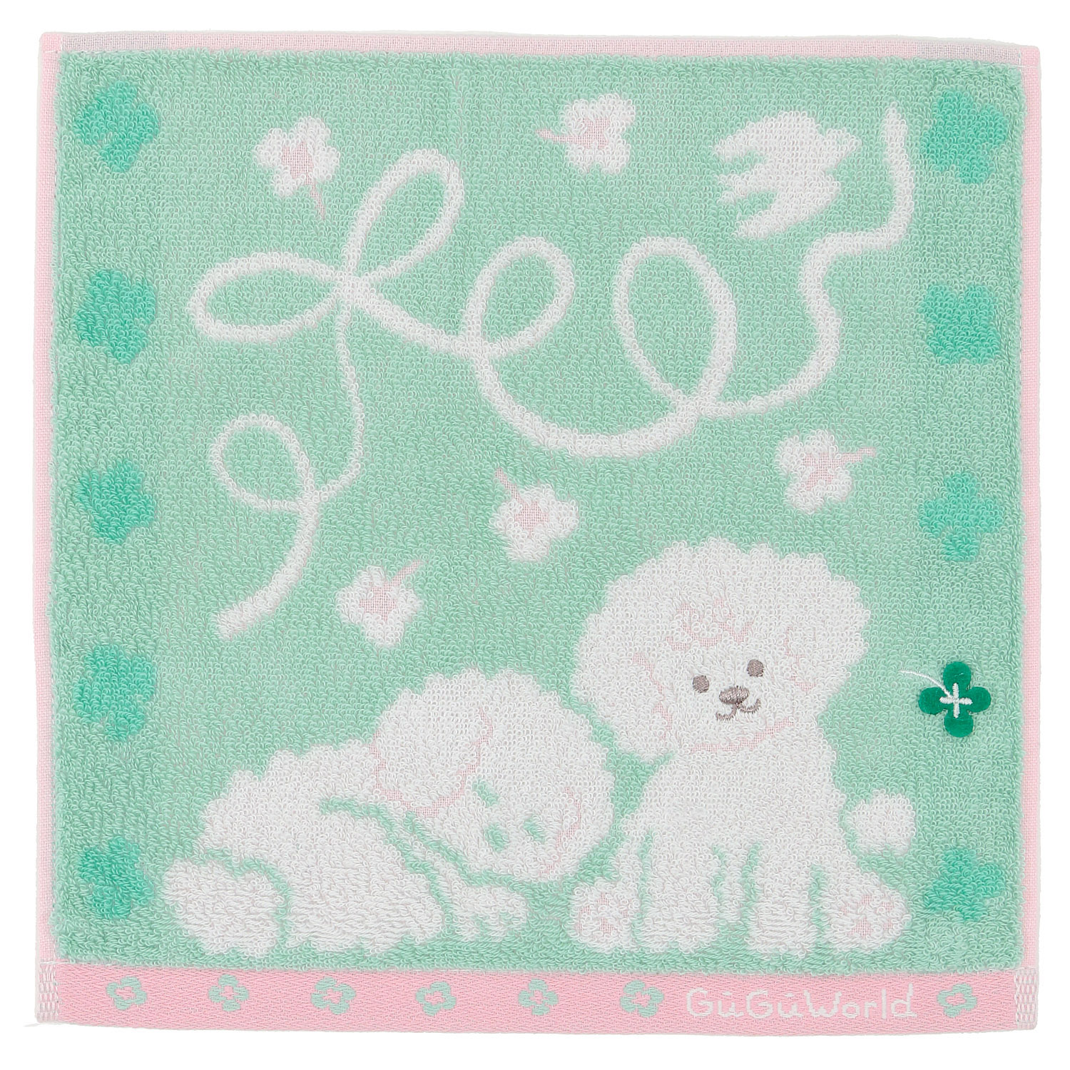 GuGuWorld タオルハンカチ トイプードル - 画像4