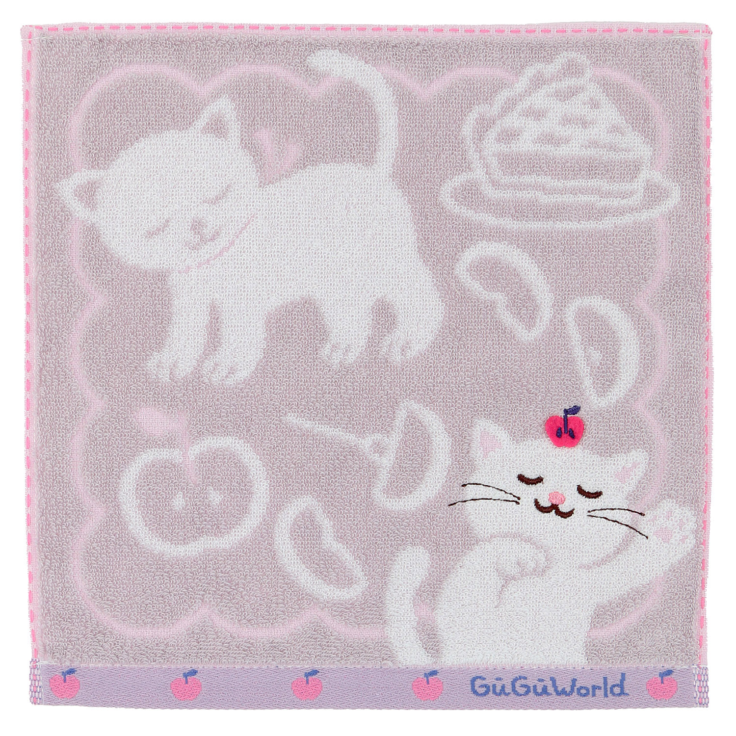 GuGuWorld タオルハンカチ 猫 - 画像4