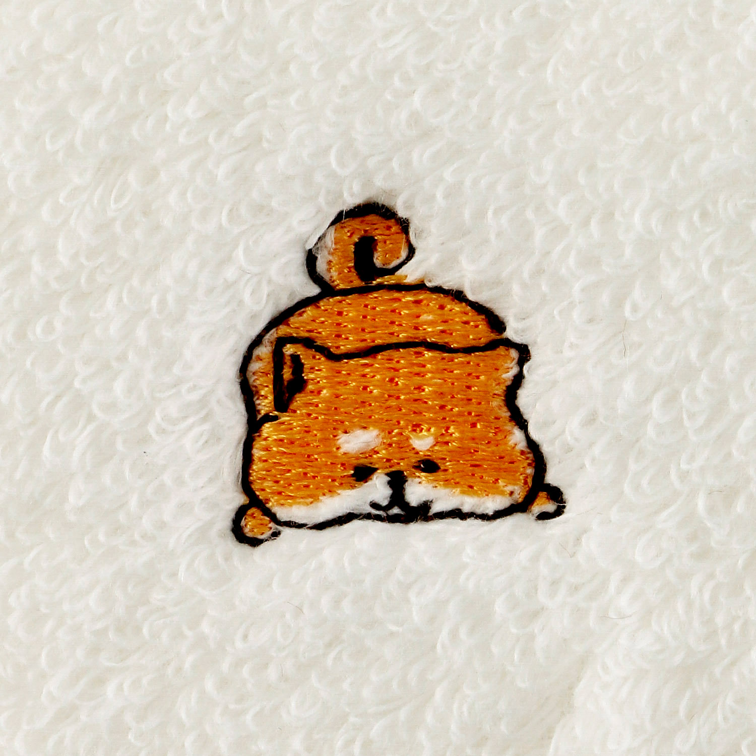 ふわふわパイルハンカチ ゆるふわしば犬 - 画像8