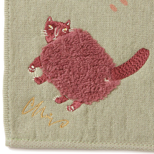 moritaMiW モコモコドウブツハンカチ - 画像9