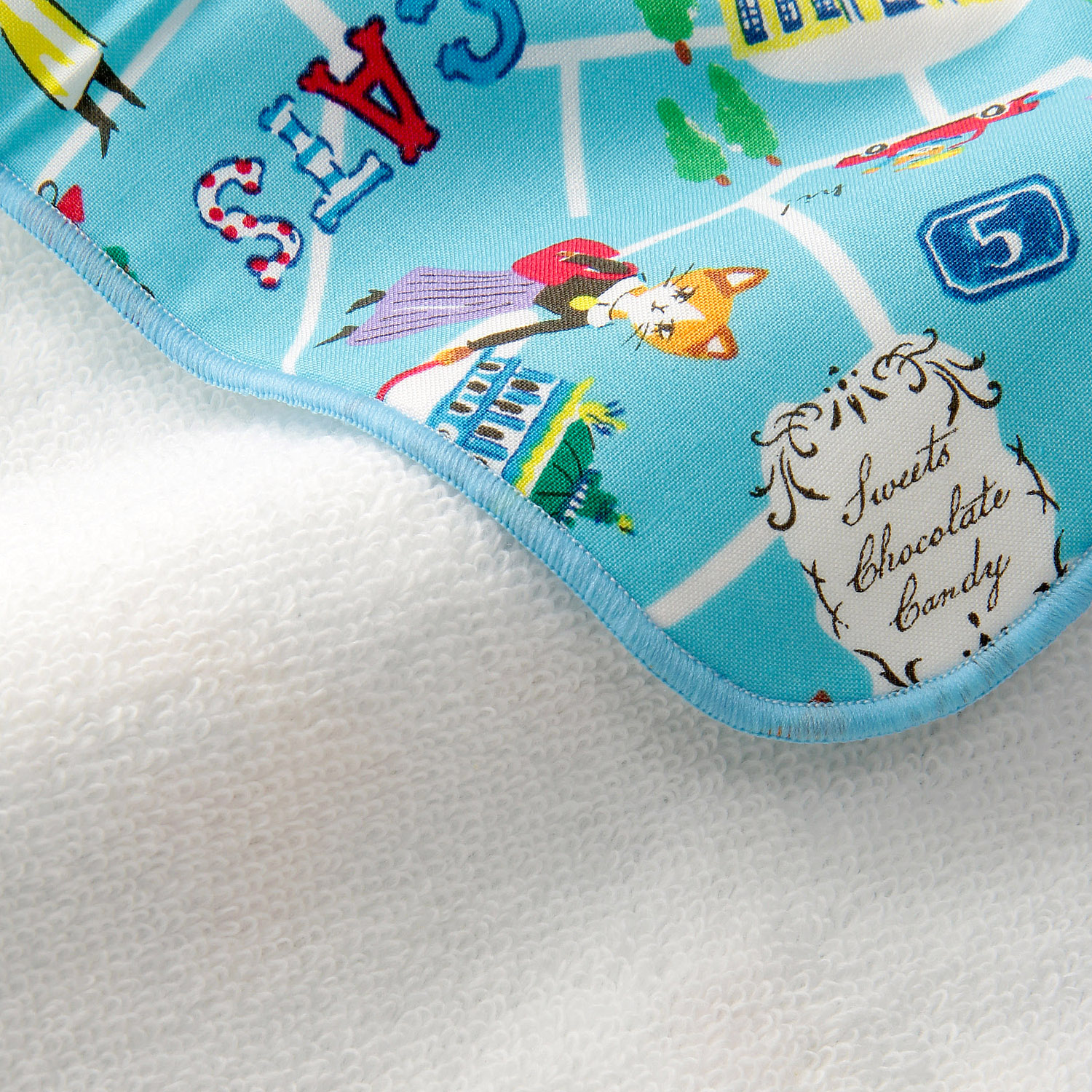 soffy shopping catパイルハンカチ - 画像4