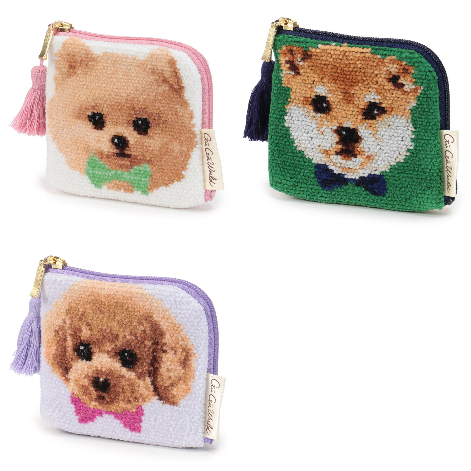 GUGUWorld 婦人シェニール織 ミニポーチ - 画像1