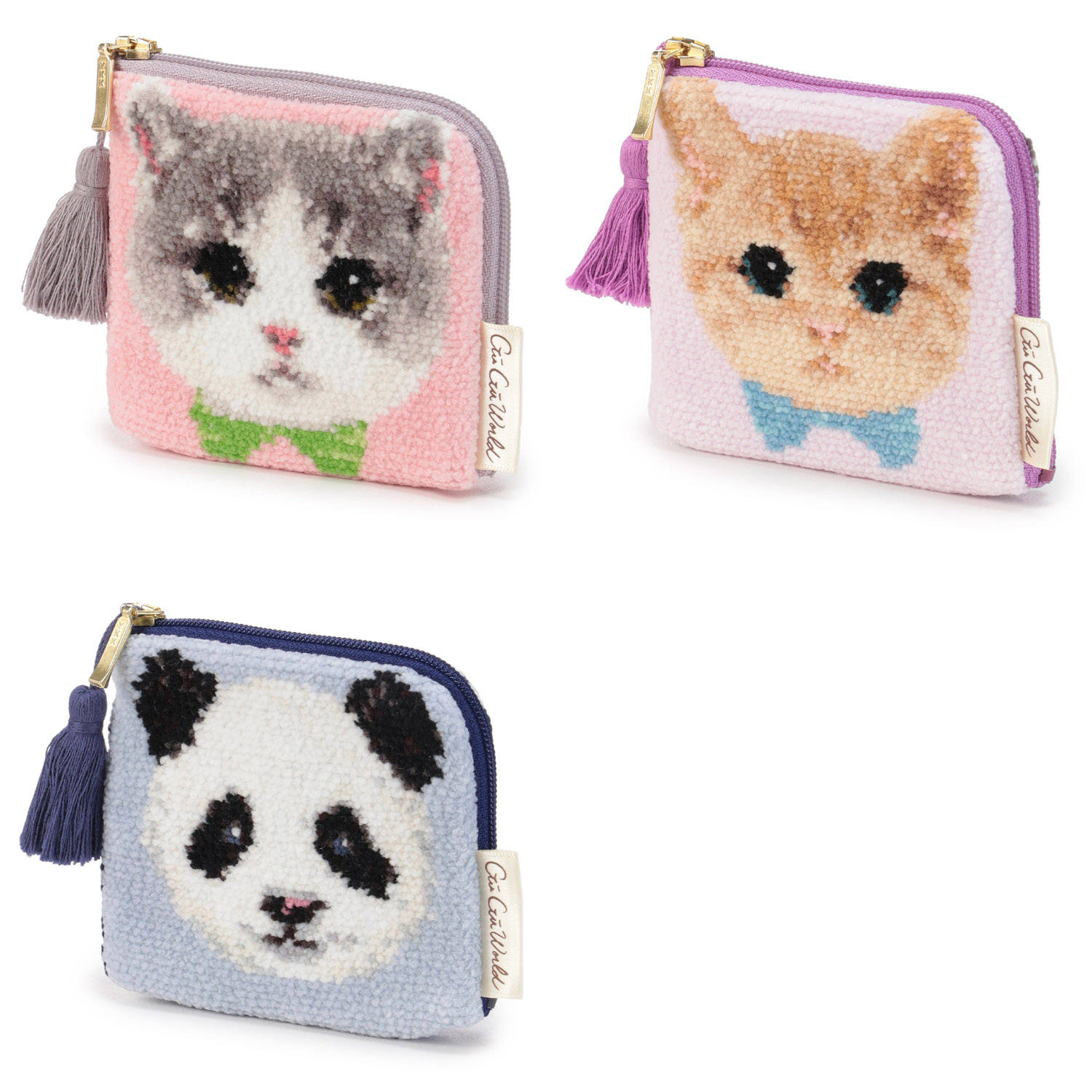 GUGUWorld 婦人シェニール織 ミニポーチ - 画像1