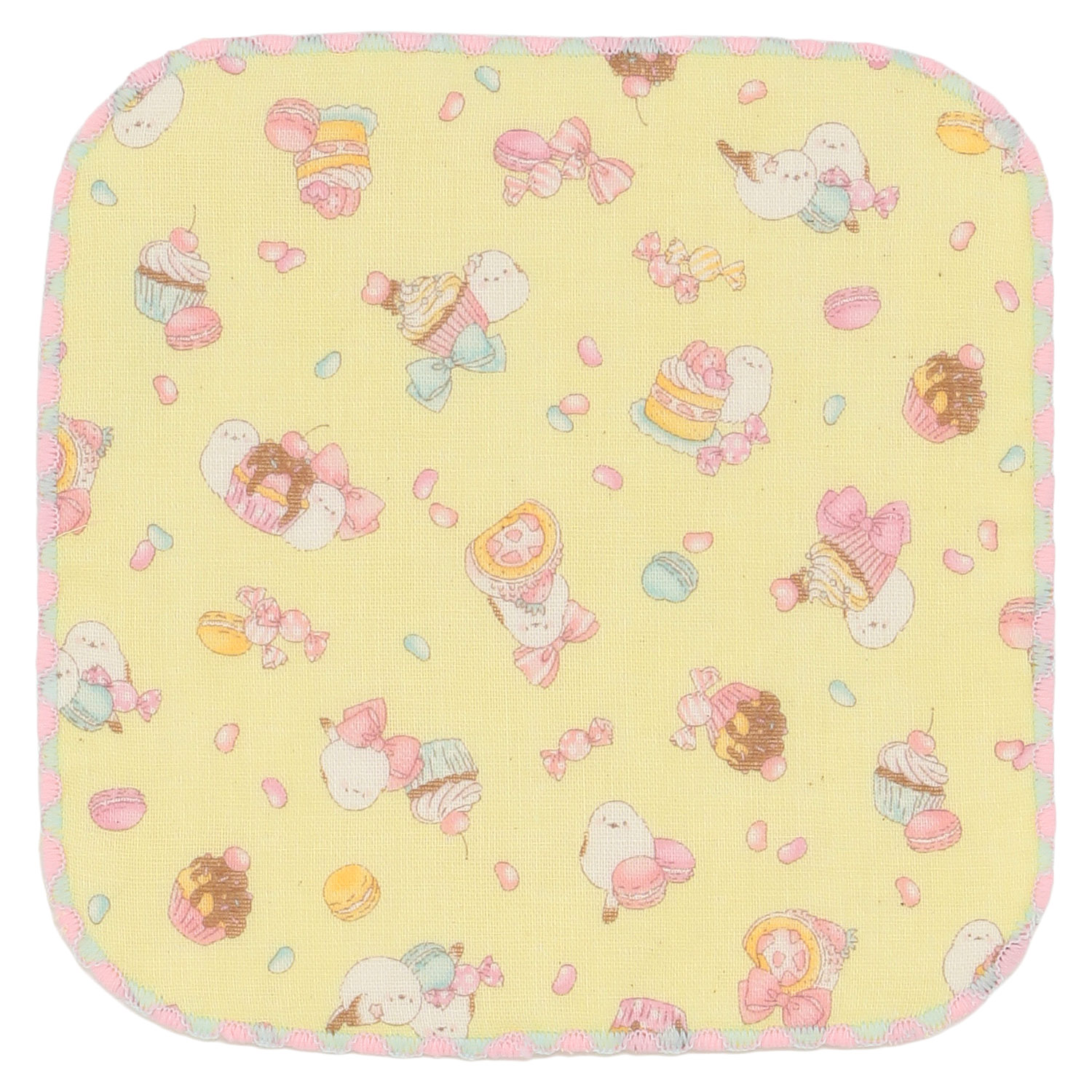 【お取り寄せ】COCOWALK ミニハンカチ スイートシマエナガ - 画像2