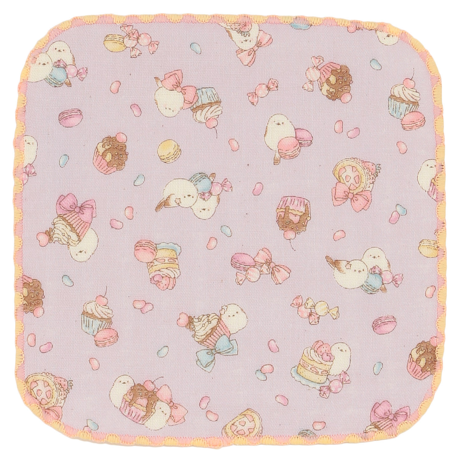 【お取り寄せ】COCOWALK ミニハンカチ スイートシマエナガ - 画像5