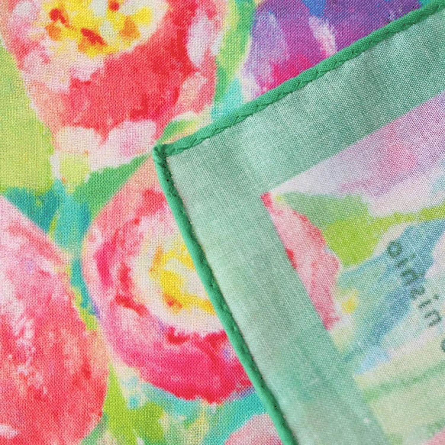 miyaco スカーフにもなる水彩画 ハンカチ pastel tulip - 画像4