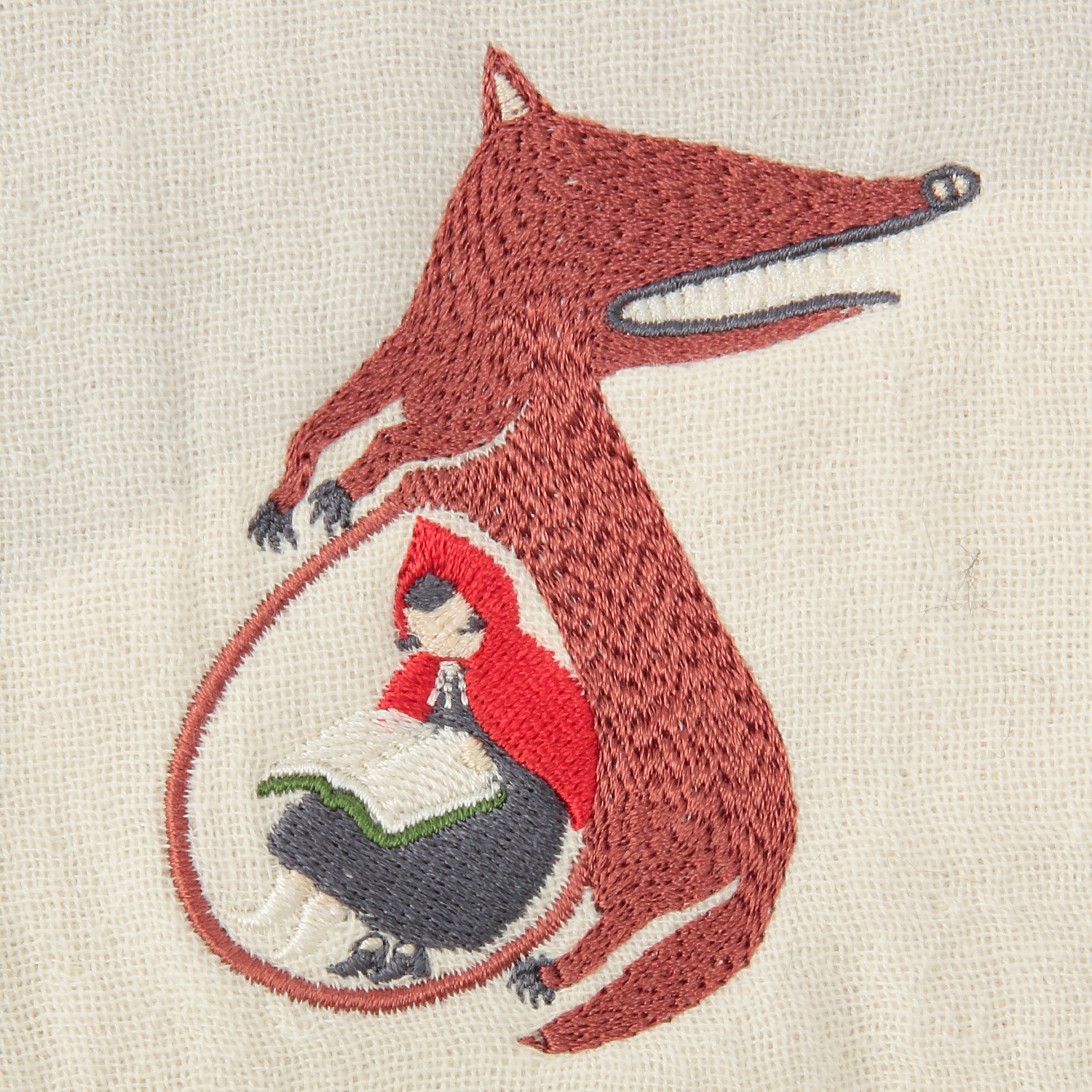 morita Miwウォッシュタオル オオカミと赤ずきんの話 - 画像2