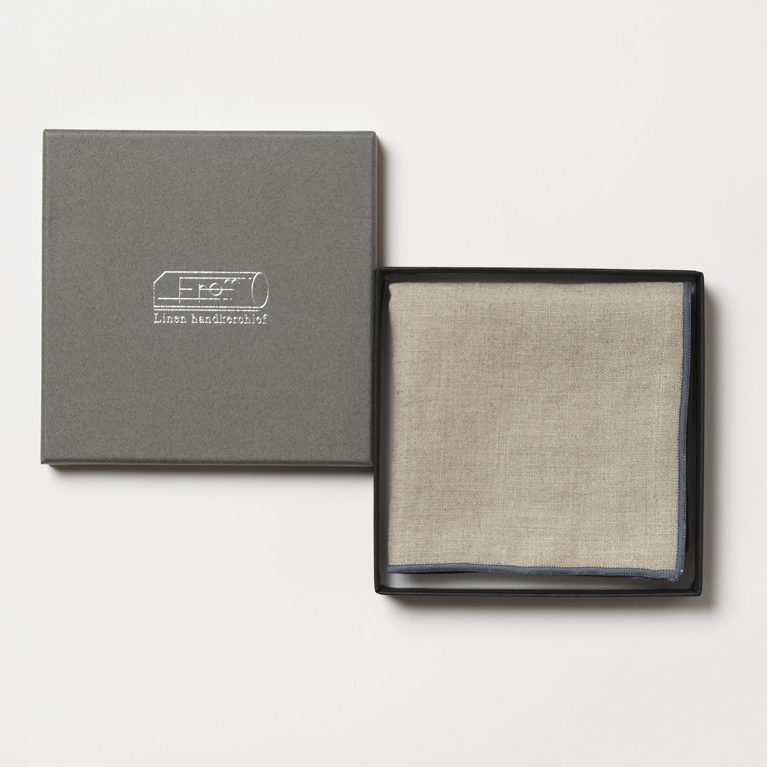 リネンハンカチwithギフトBOX - 画像1