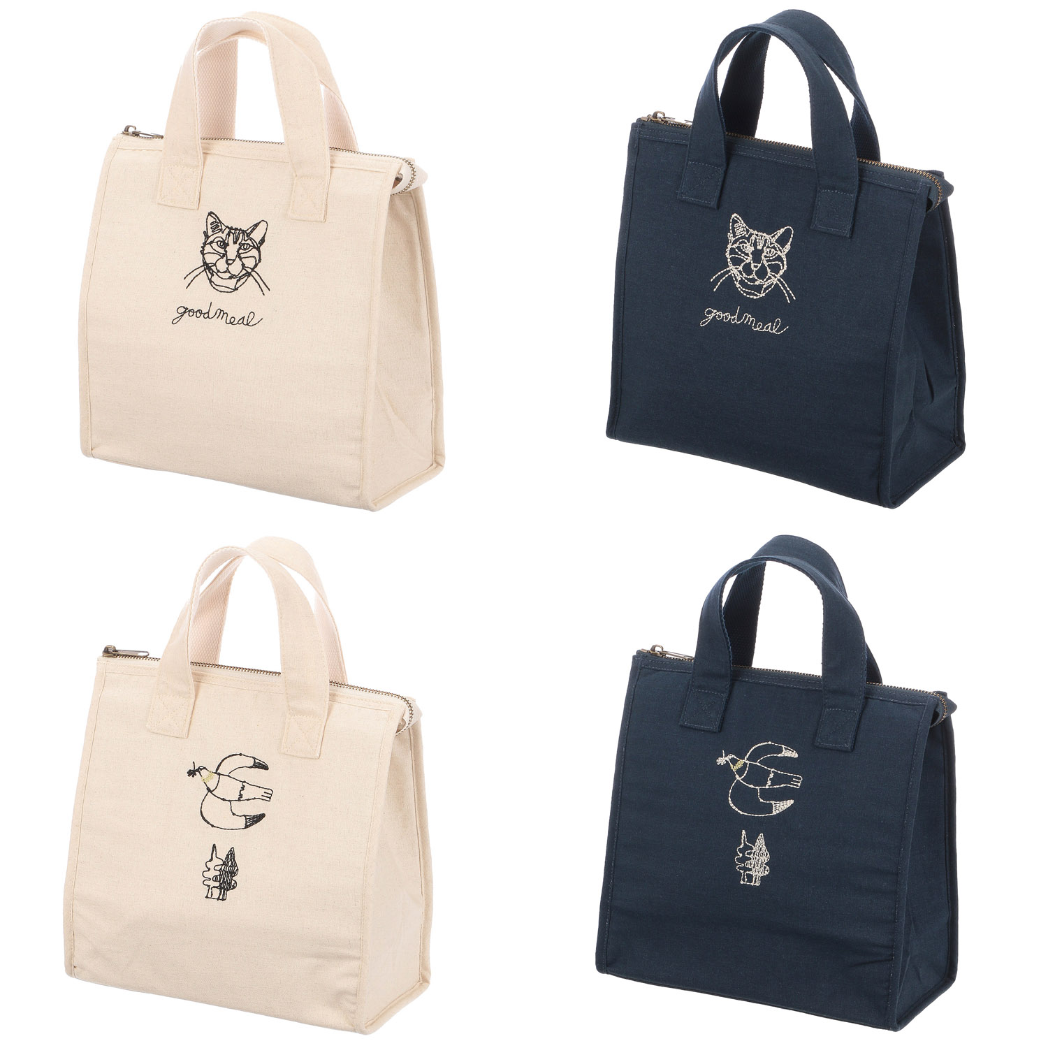 ＋HAyU fabric  ランチバッグ