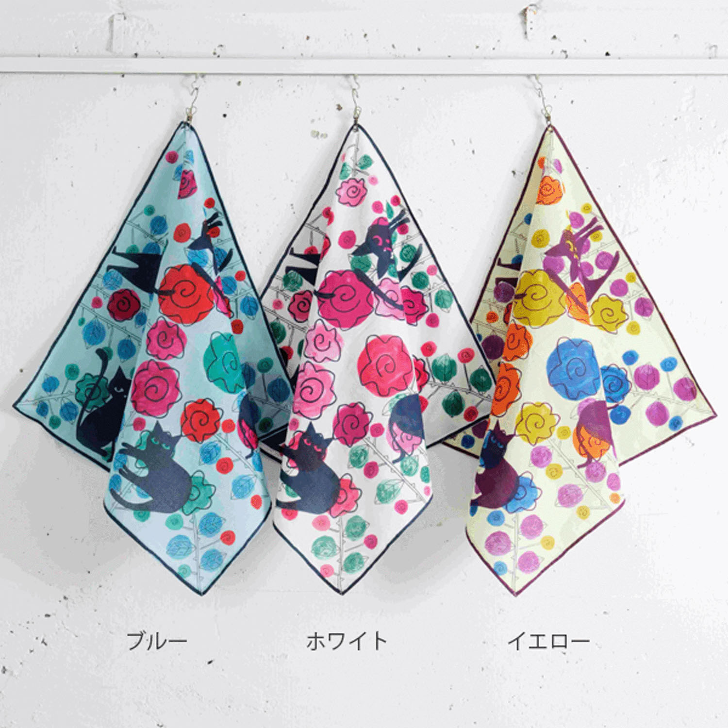 KILKI インド綿 涙のハンカチーフ KILKI インド綿 涙のハンカチーフ - 画像1