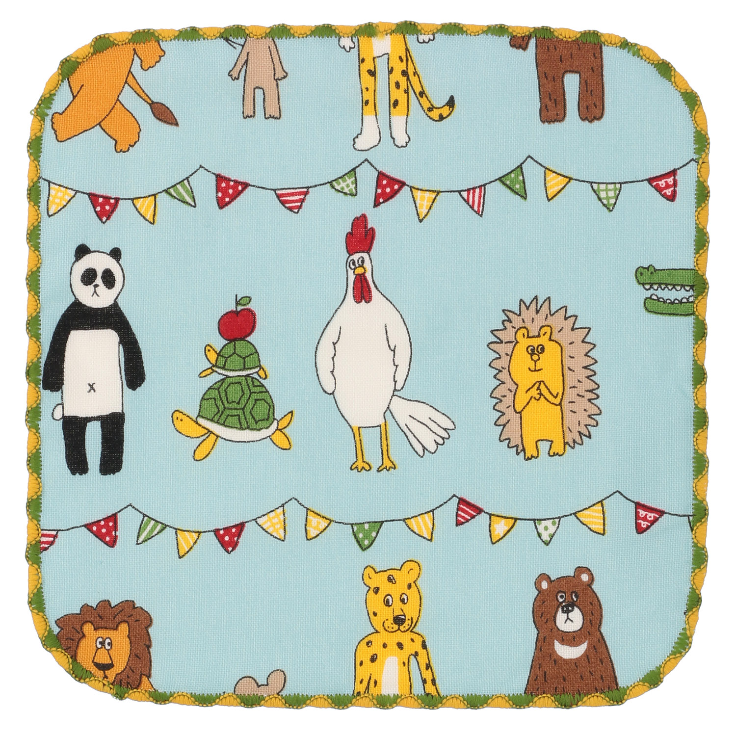 COCOWALK ミニハンカチ アニマルパーティー - 画像5