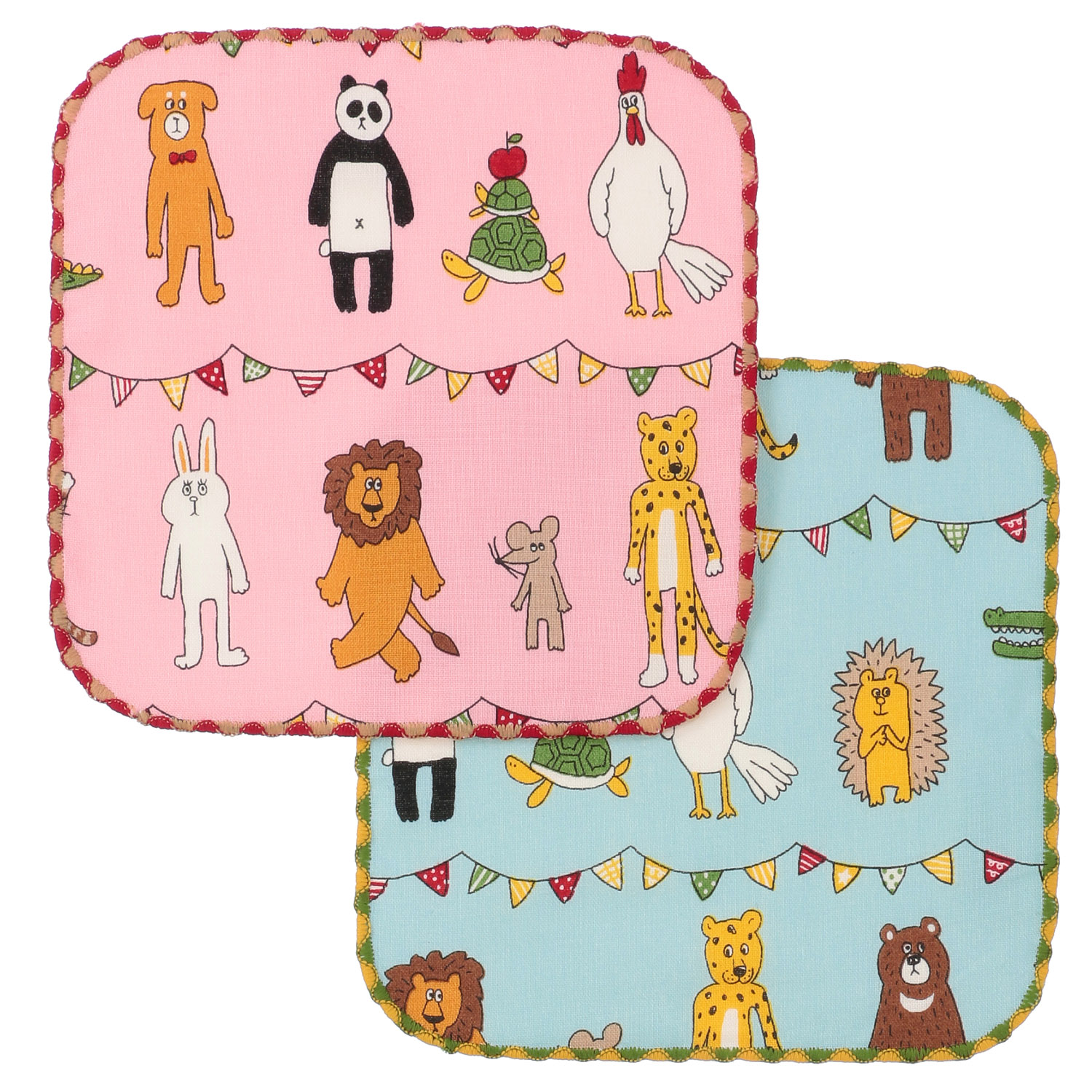 COCOWALK ミニハンカチ アニマルパーティー