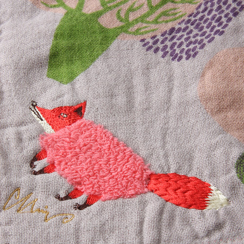 moritaMiW モコモコドウブツハンカチ - 画像3