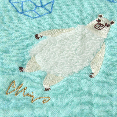 moritaMiW モコモコドウブツハンカチ - 画像7