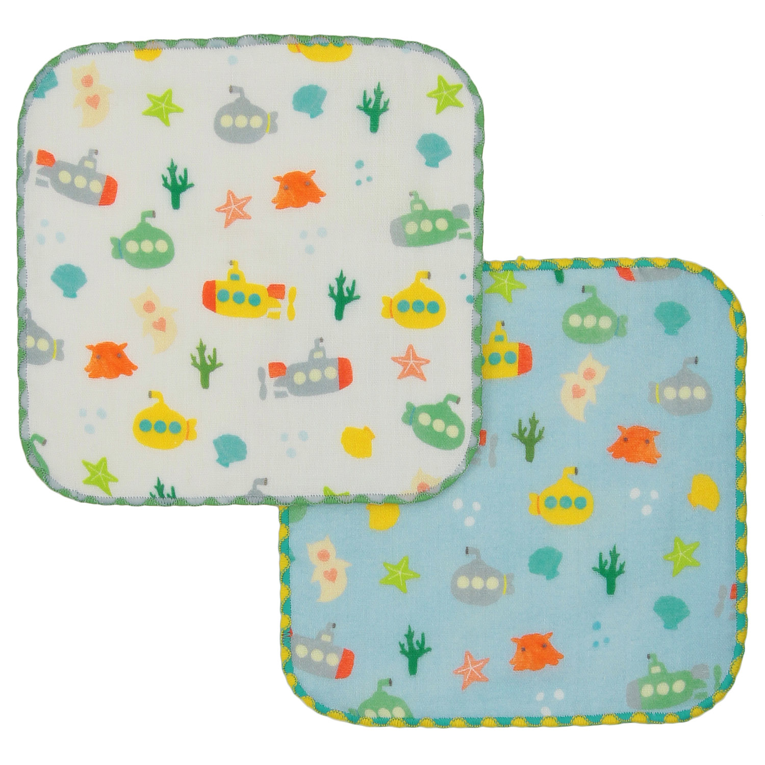 【お取り寄せ】COCOWALK ミニハンカチサブマリン