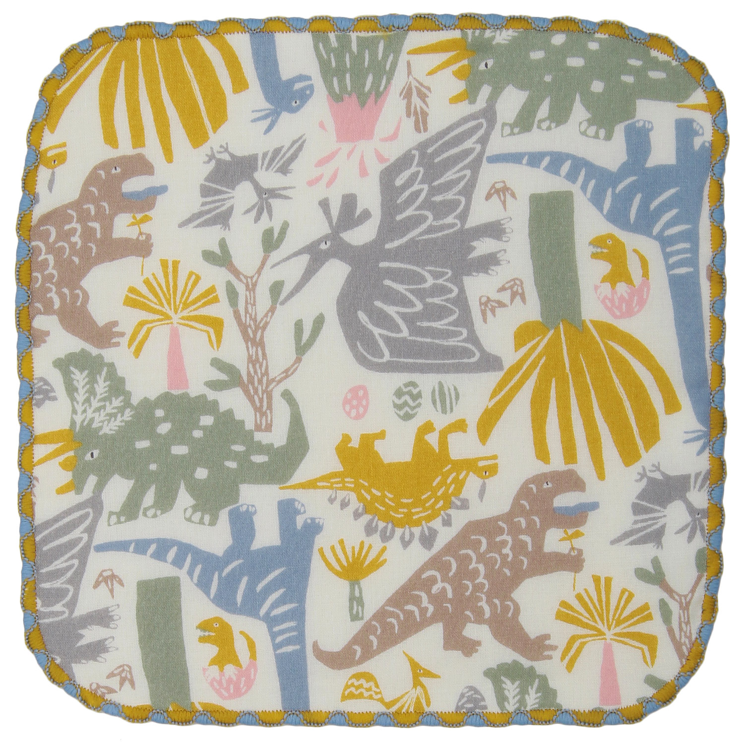 【お取り寄せ】COCOWALK ミニハンカチダイナソーランド - 画像2