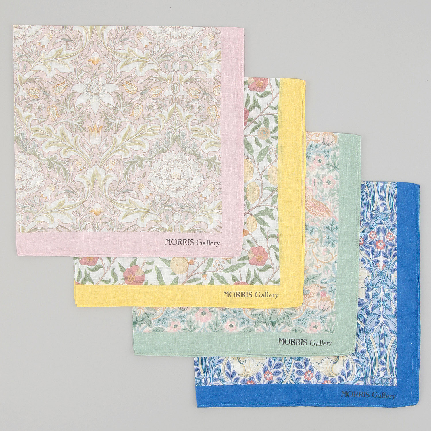 MORRIS Gallery モリス ガーゼハンカチ - 画像1