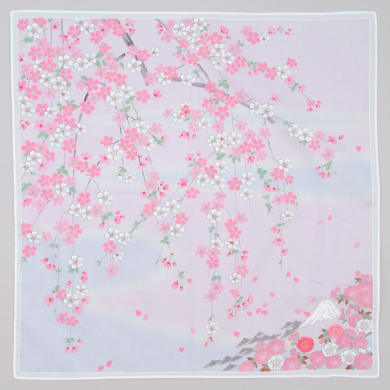 友禅刺繍 富士山 - 画像2