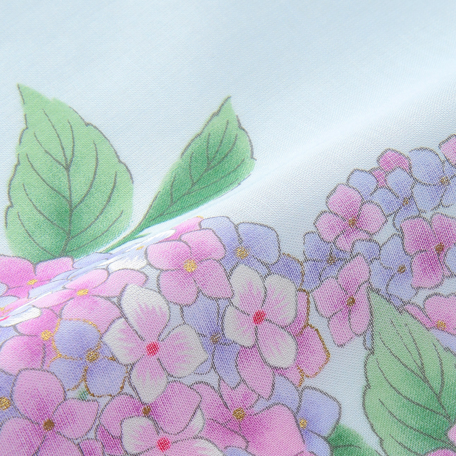 友禅刺繍 紫陽花 - 画像6