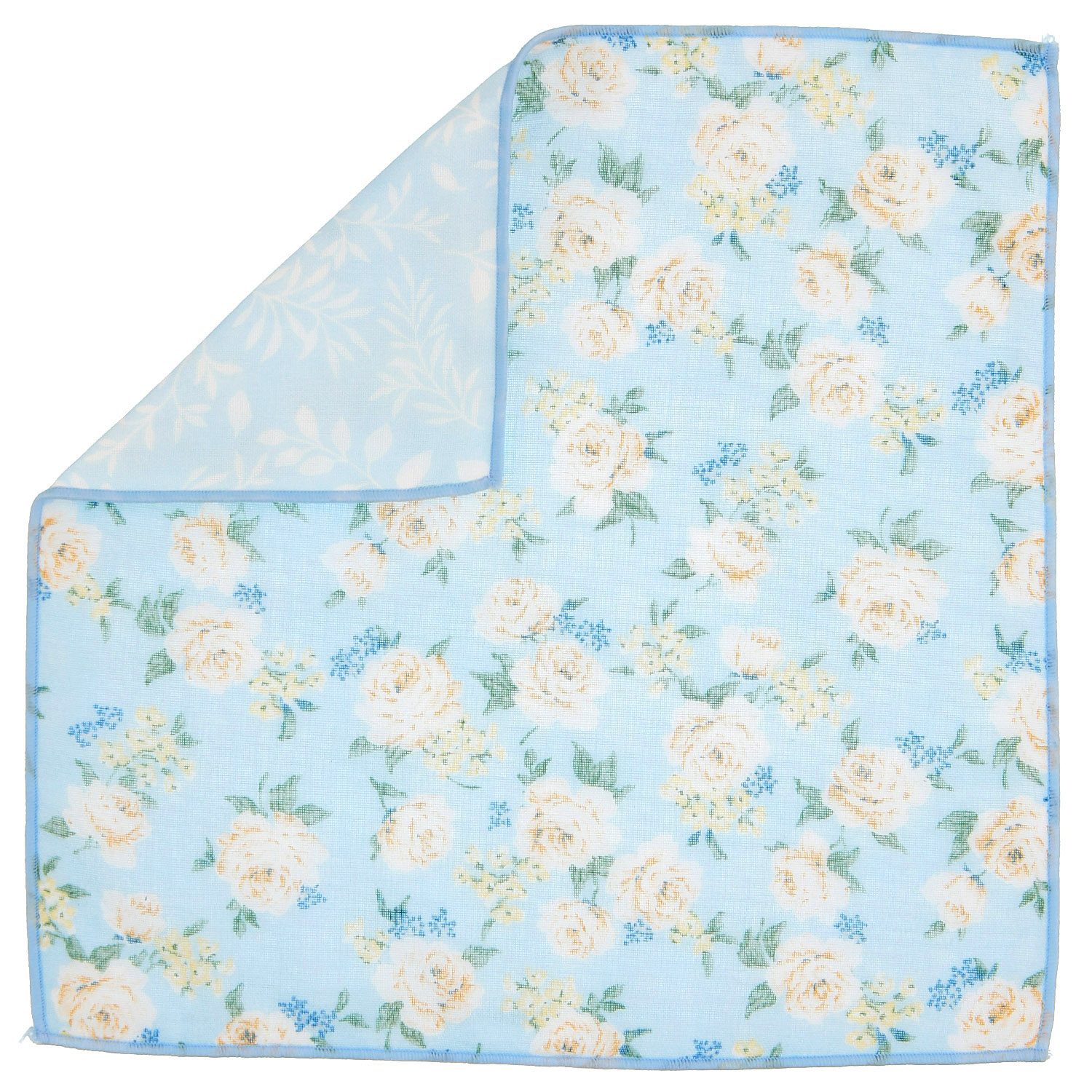 リバーシブルガーゼハンカチ クラシカルローズ - 画像3