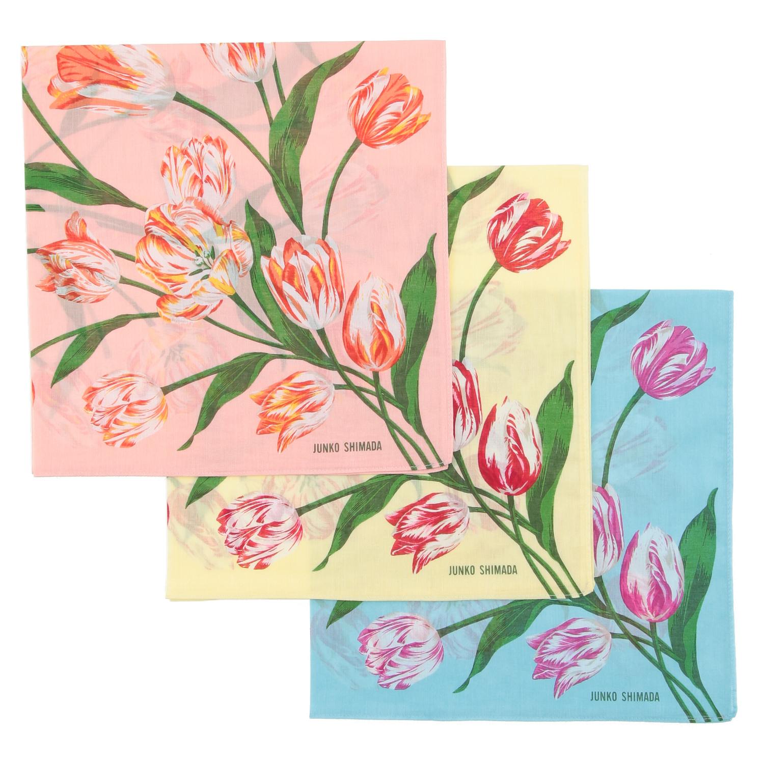 ジュンコシマダプリントハンカチ - 画像1