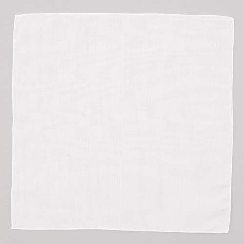 日本製ガーゼハンカチ 縁メロー 30枚セット（10枚1束×3） - 画像2