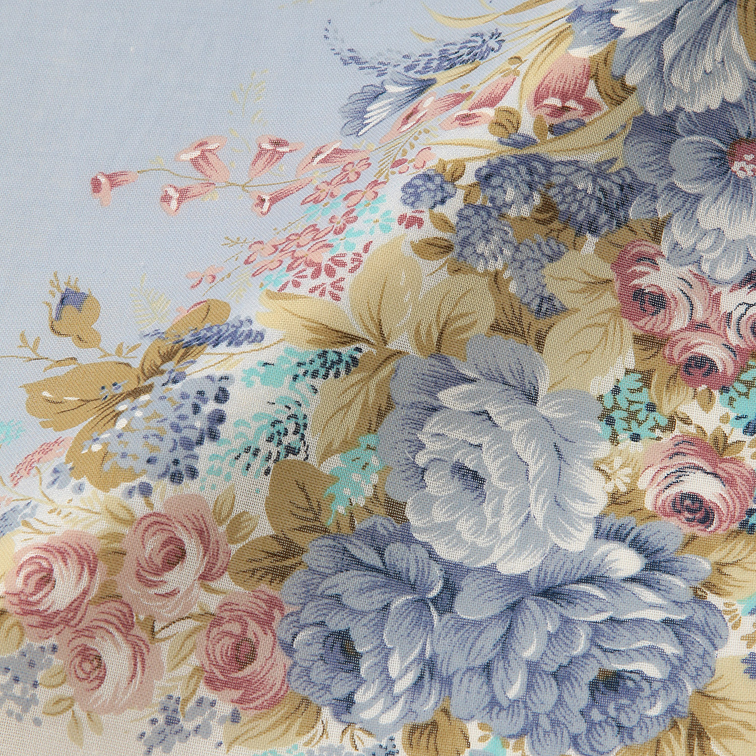 婦人大判ガーゼハンカチ バラ - 画像4