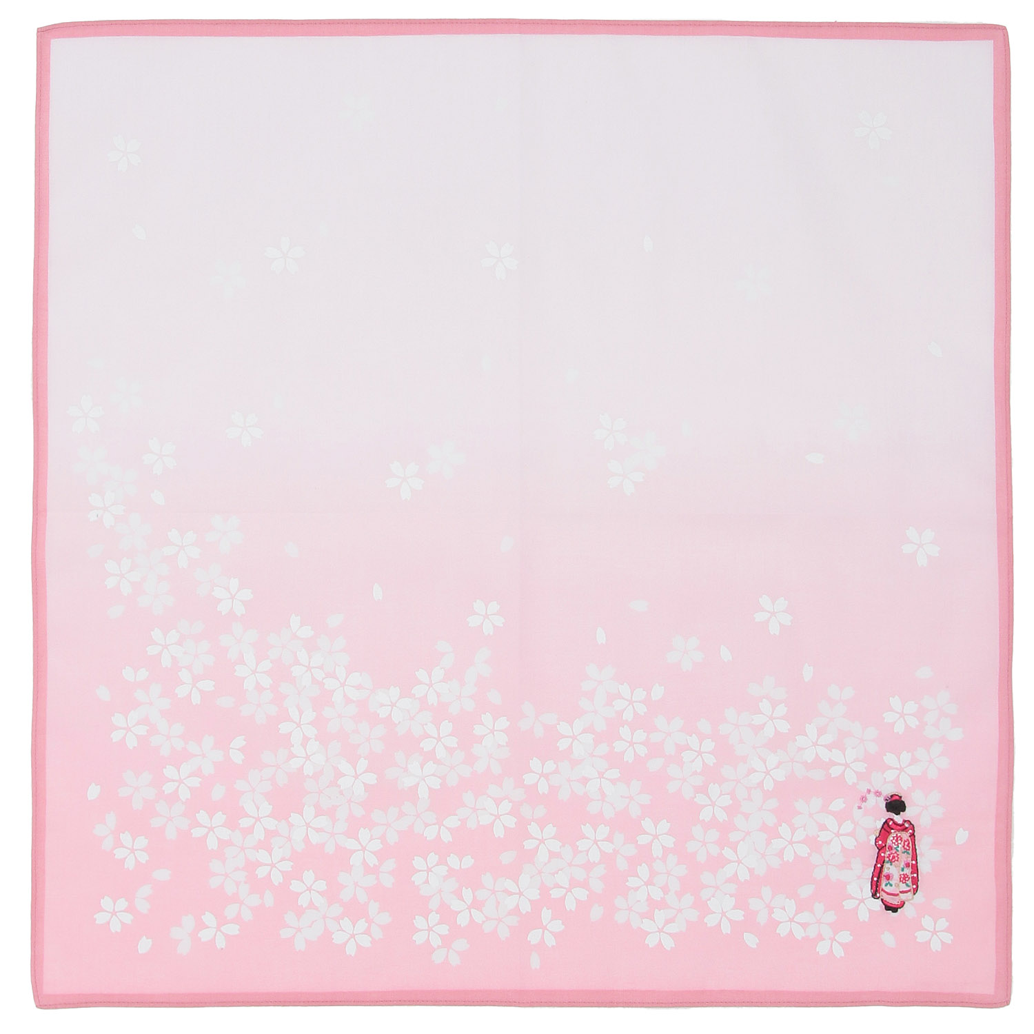 さくら吹雪 ハンカチ - 画像2