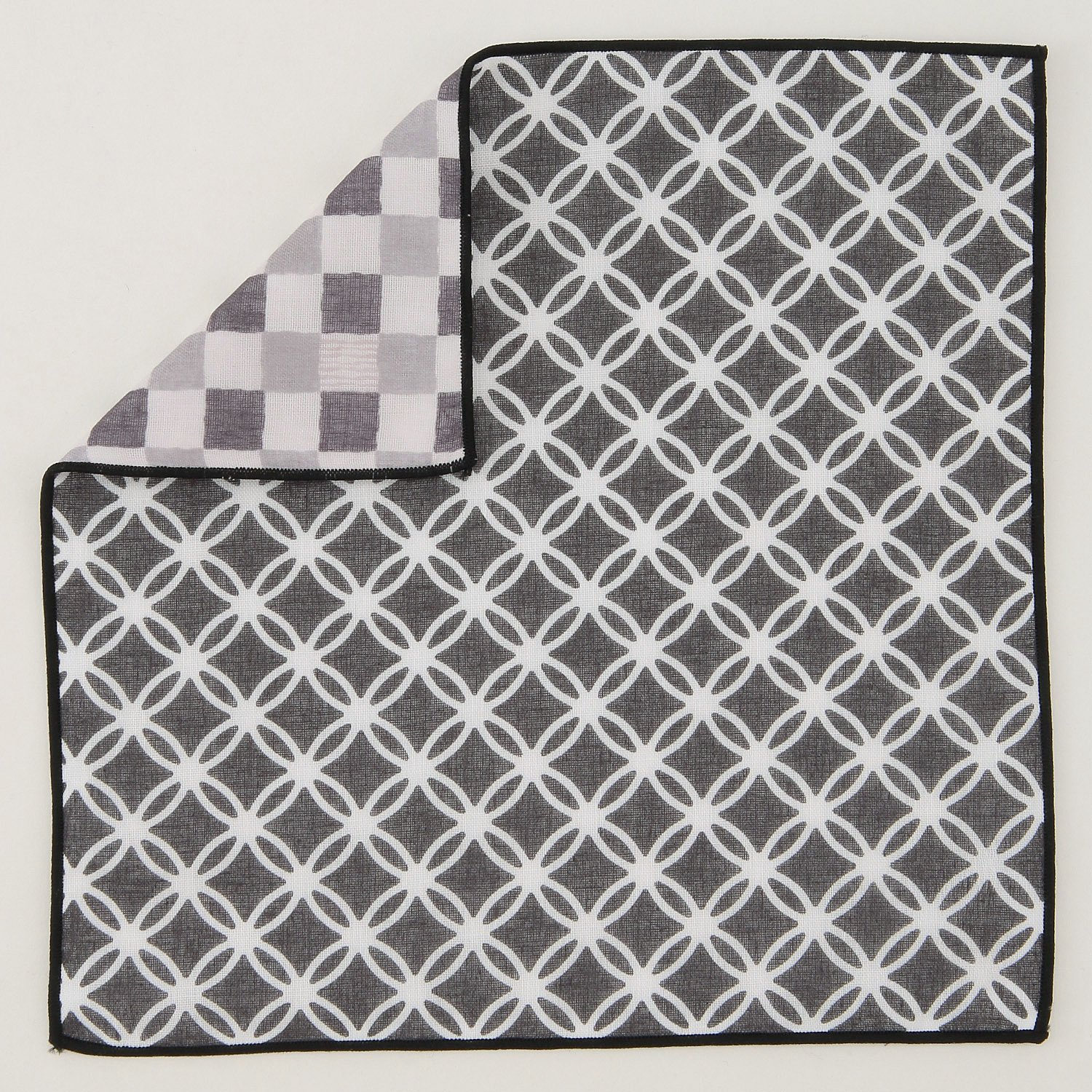 リバーシブルガーゼハンカチ 七宝 - 画像2