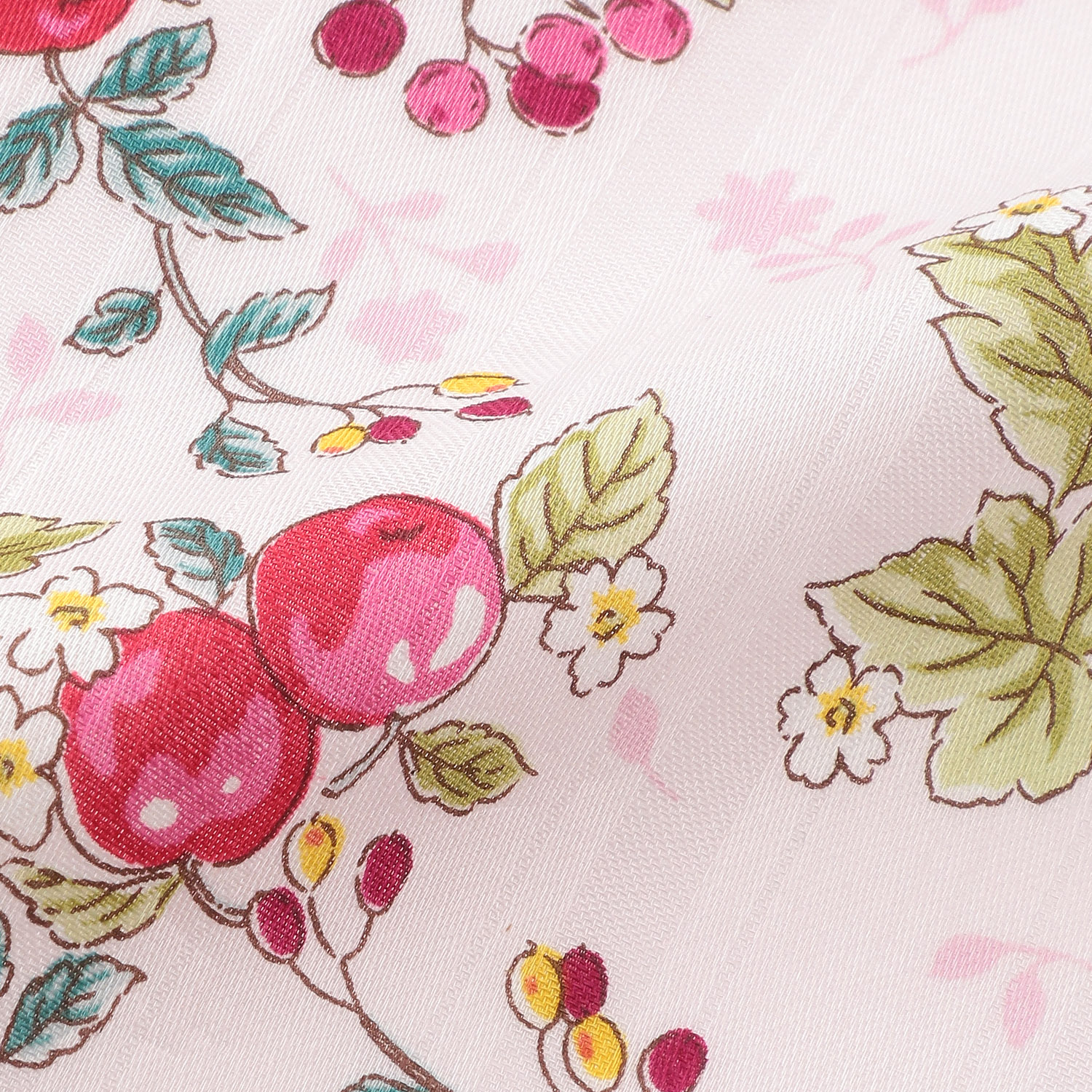 リバティフラワー婦人プリントハンカチ - 画像3