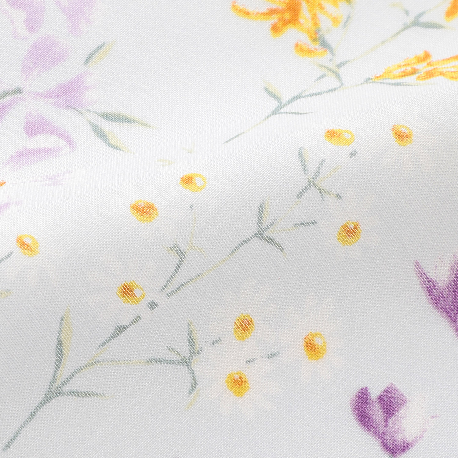 リバティフラワー婦人プリントハンカチ - 画像5