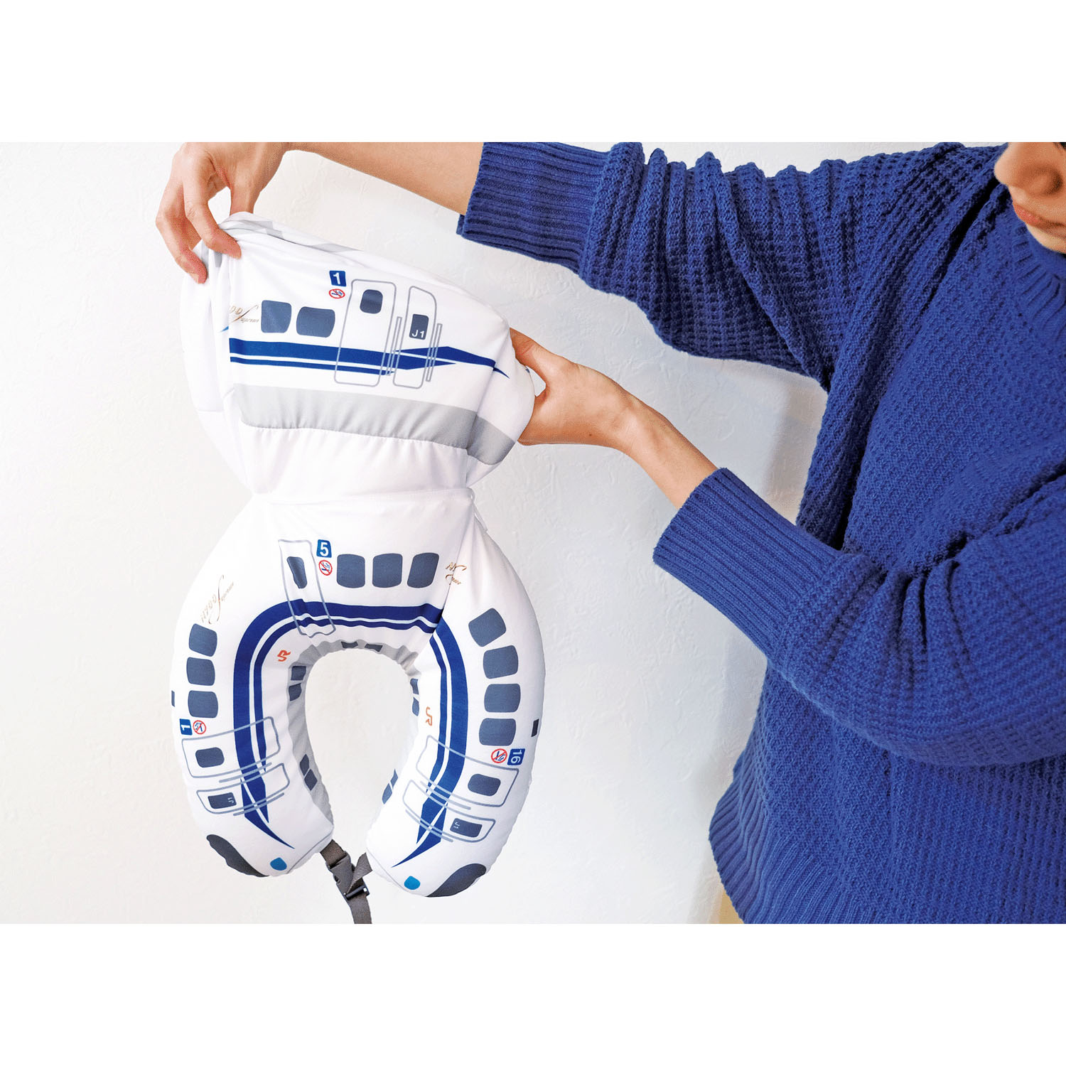 新幹線2WAYネックピロー - 画像12