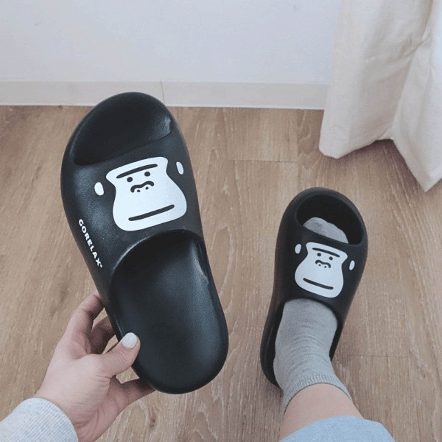 ごリラックス まもるさんの湯上がりサンダル - 画像5