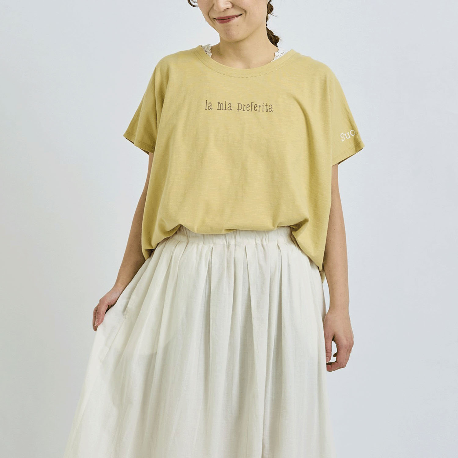 ノンノ UV加工付き ドロップショルダーカットソー - 画像8