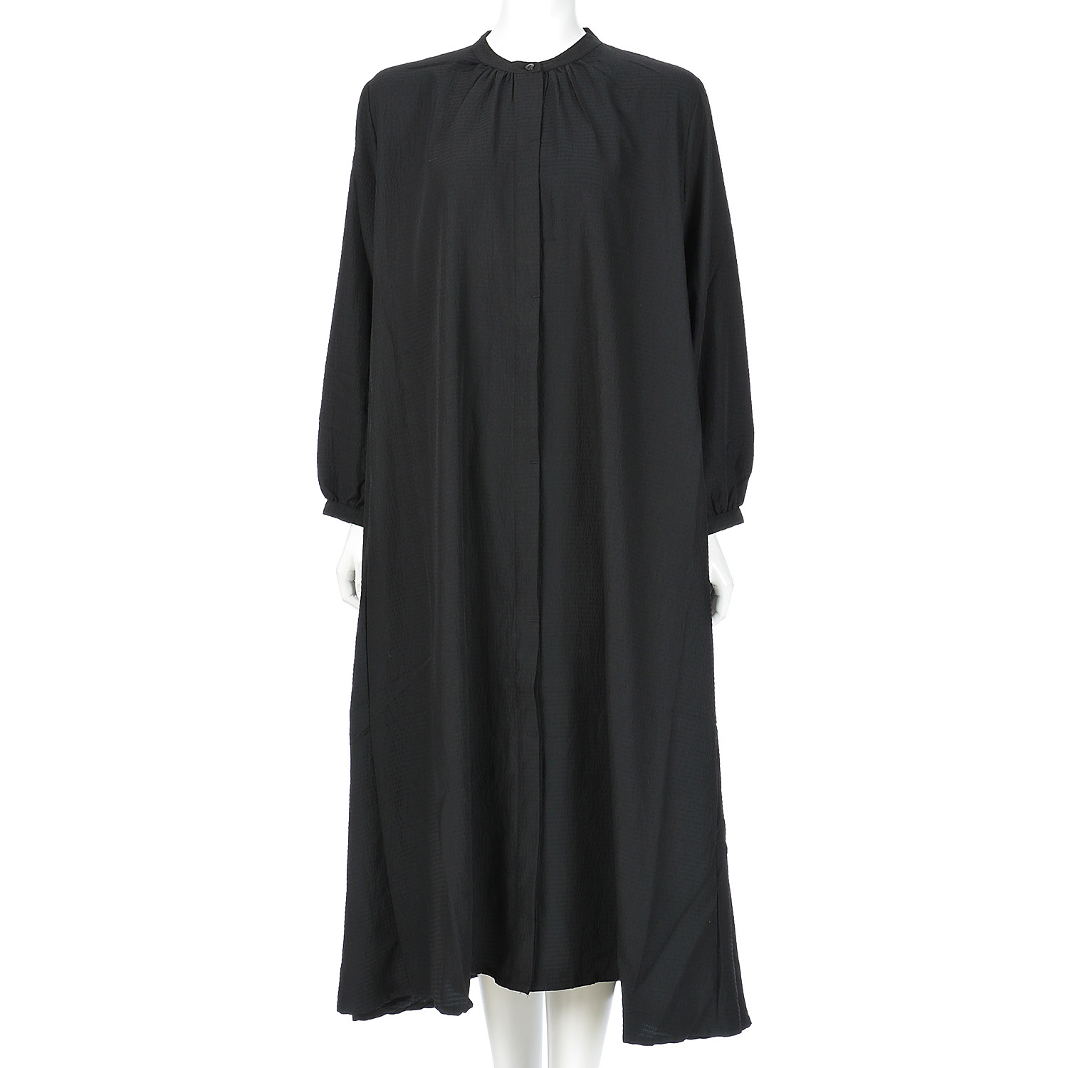 【ETONET限定】オーブ バンドカラーテントワンピース - 画像2