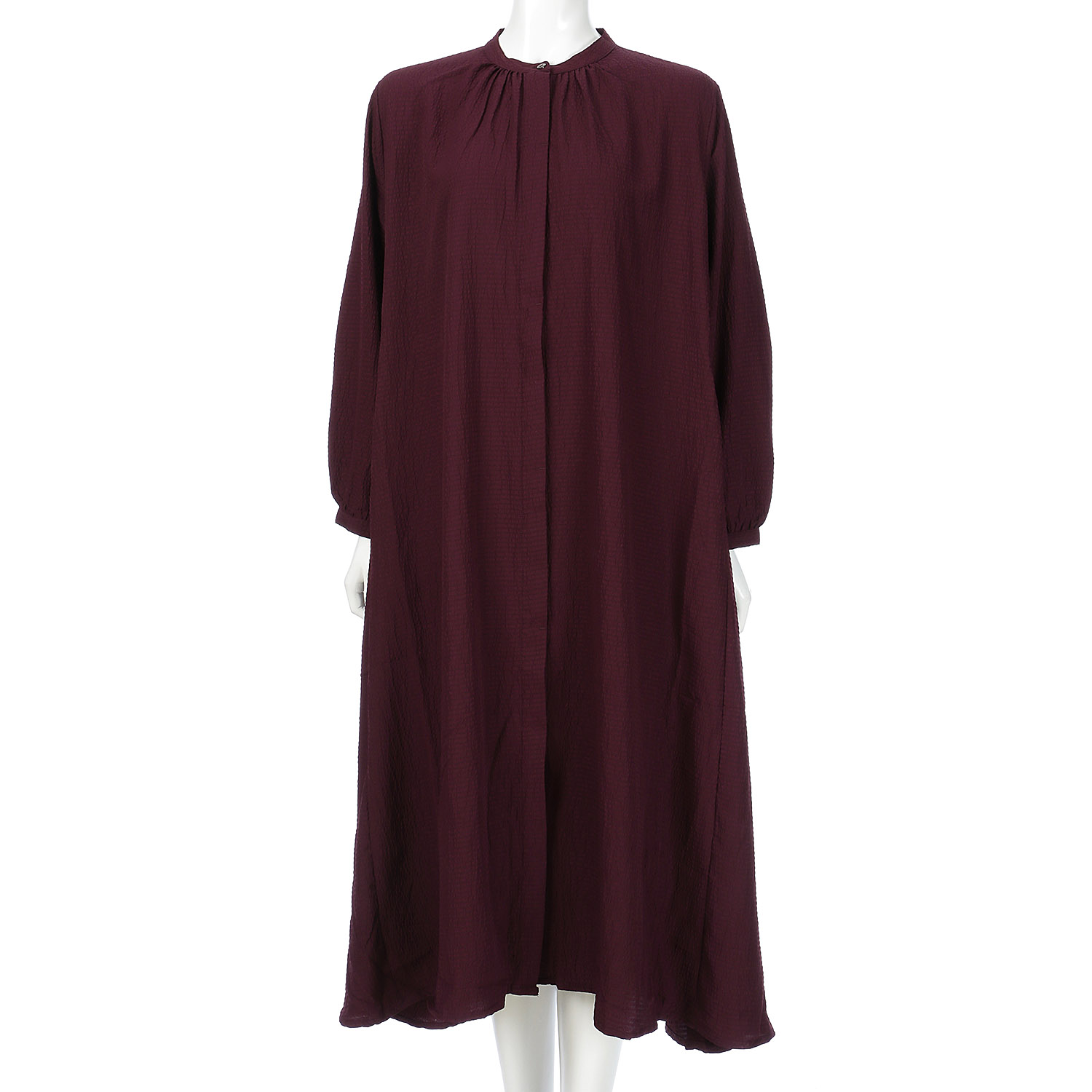 【ETONET限定】オーブ バンドカラーテントワンピース - 画像3