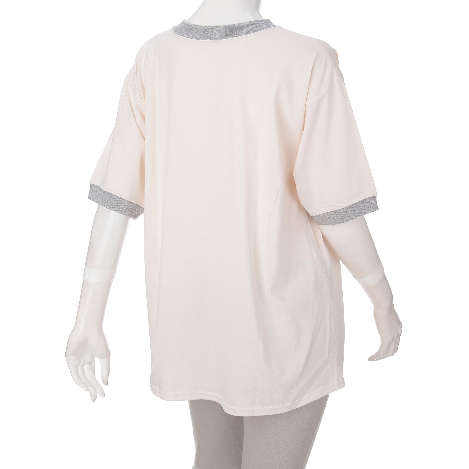 ノンノ カットソー コットン天竺無地／ボーダー＋リブ - 画像10