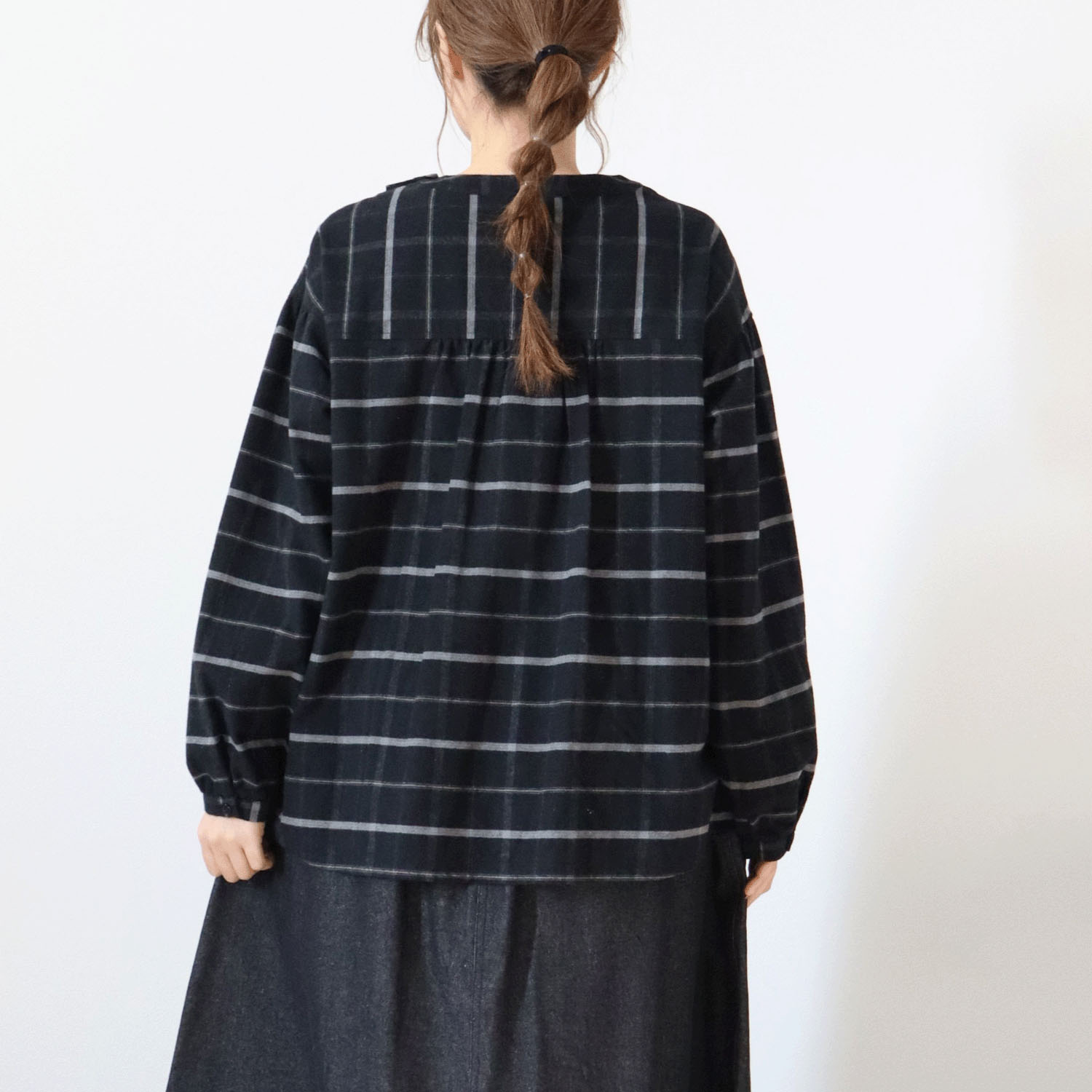 cloudnine ノンノ ストライプ・チェック柄アソートブラウス - 画像18