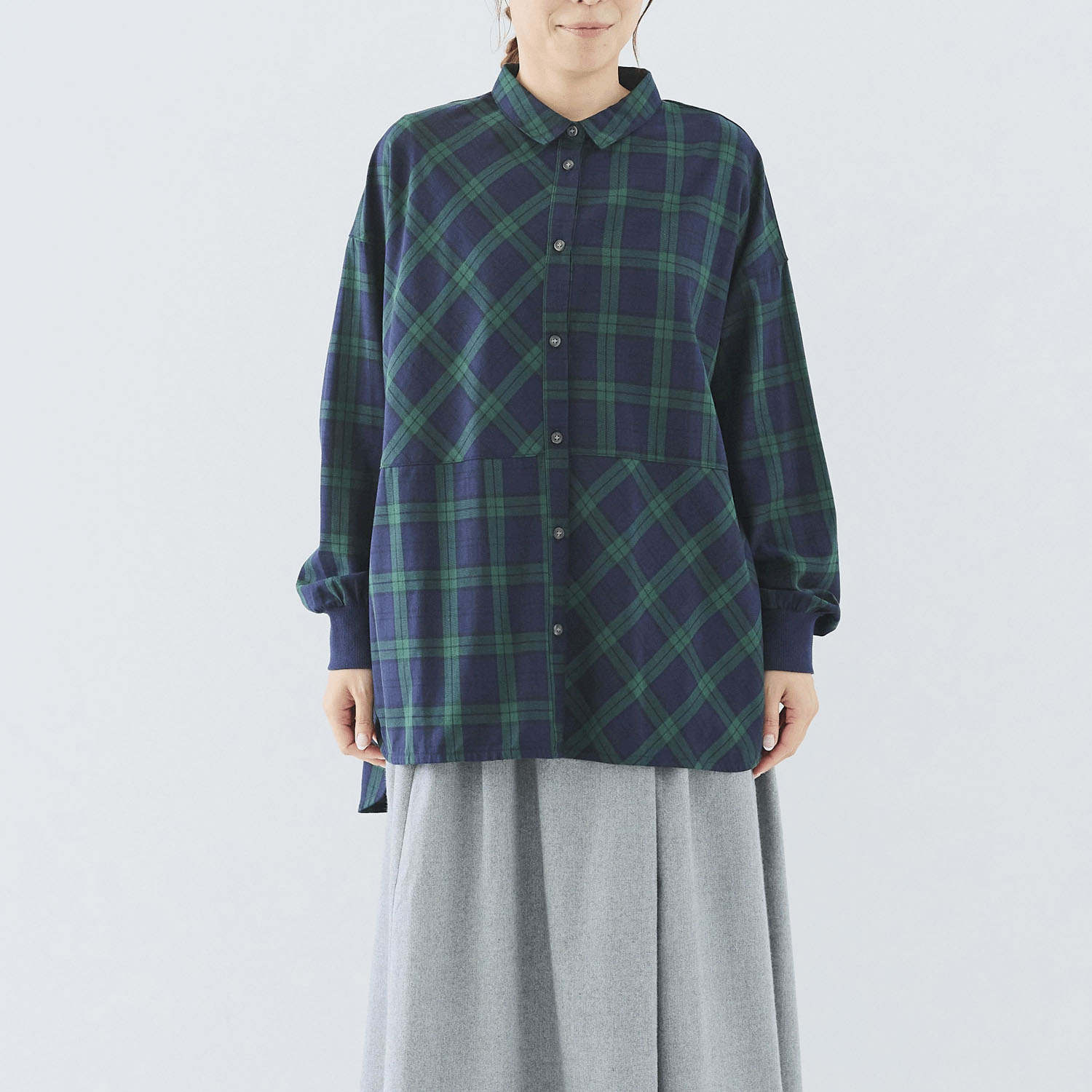 cloudnine ノンノ 前開きシャツチュニック - 画像1